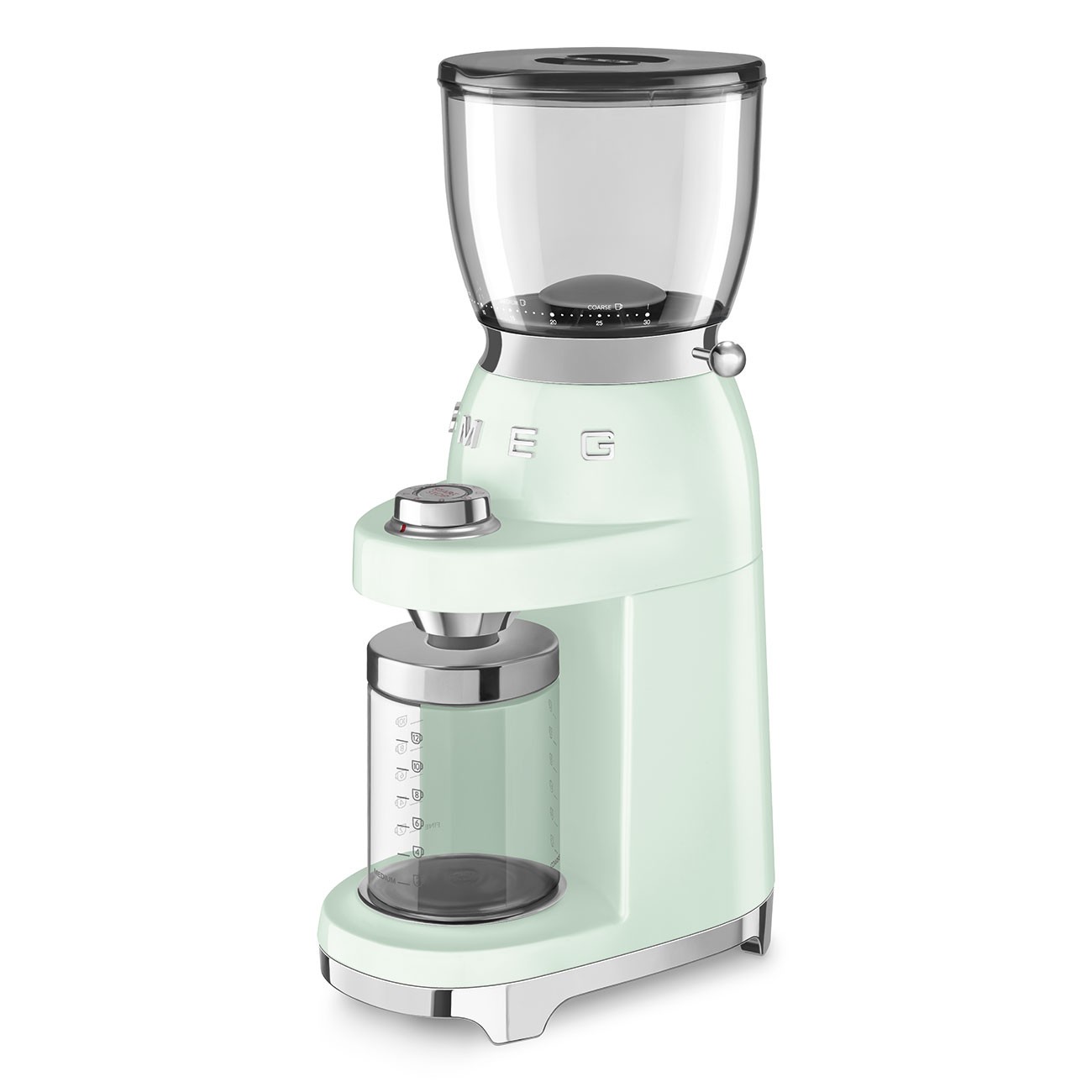 Smeg Molinillo Café CGF11PGEU 110W 10 Niveles Crema - Imagen 5