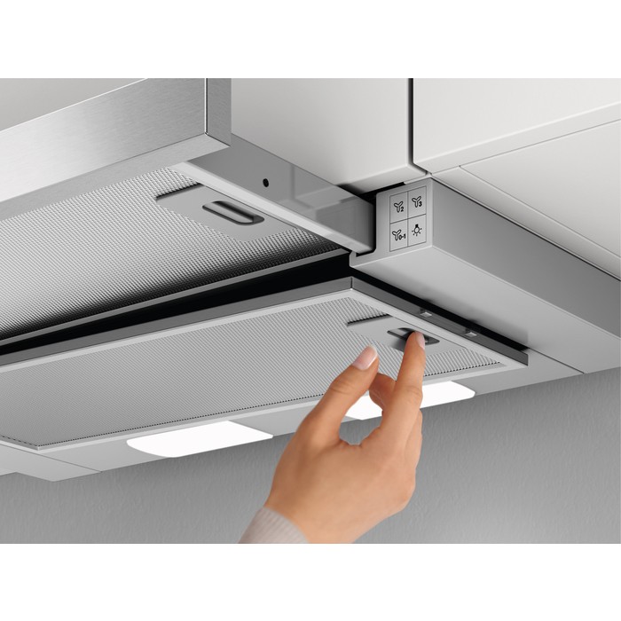 AEG CAMPANA DPB3632S CAMPANA ENCASTRADA BLANCO 410 M³/H C - Imagen 2