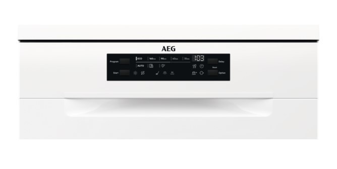 AEG Lavavajillas FFB74907ZW Blanco 3a Cesta Clase C - Imagen 2