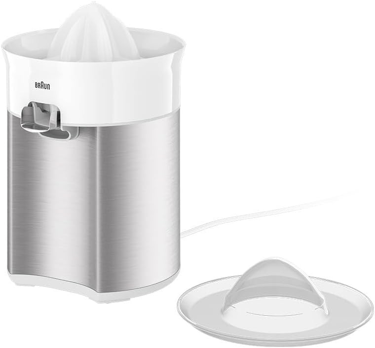 BRAUN EXPRIMIDOR CJ-5050WH 500ML 60W BLANCO/INOX - Imagen 4