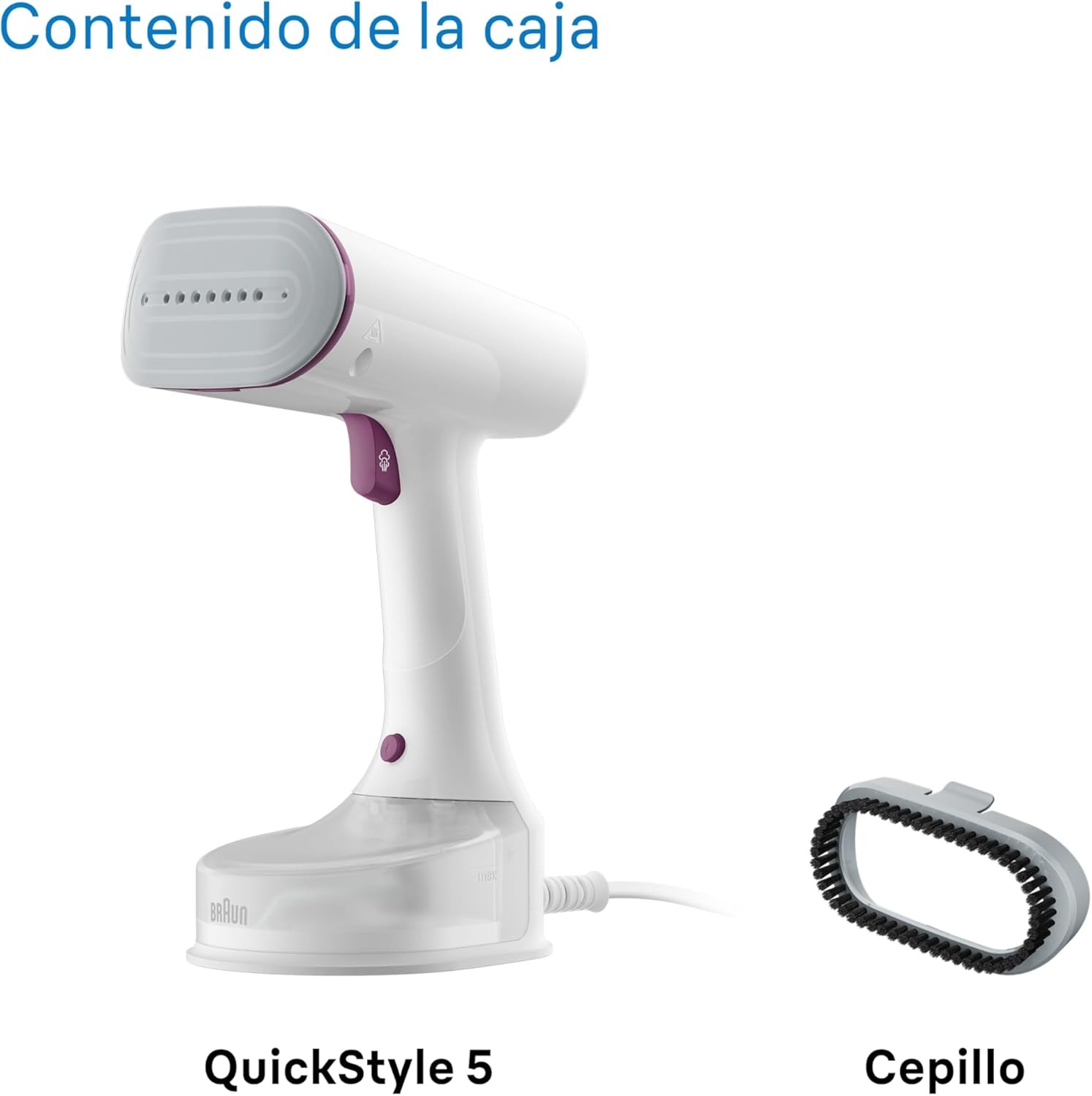 BRAUN PLANCHA VERTICAL GS5011PU 22gr/min 1200w - Imagen 2