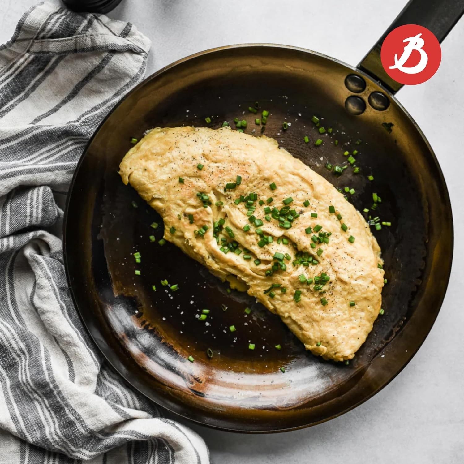 BUYER SARTEN 24Cms HIERRO MINERAL B REF BUY561124 - Imagen 2