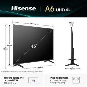 hisense-led-43-43a6q-uhd-4k-smart-tv-vidaa