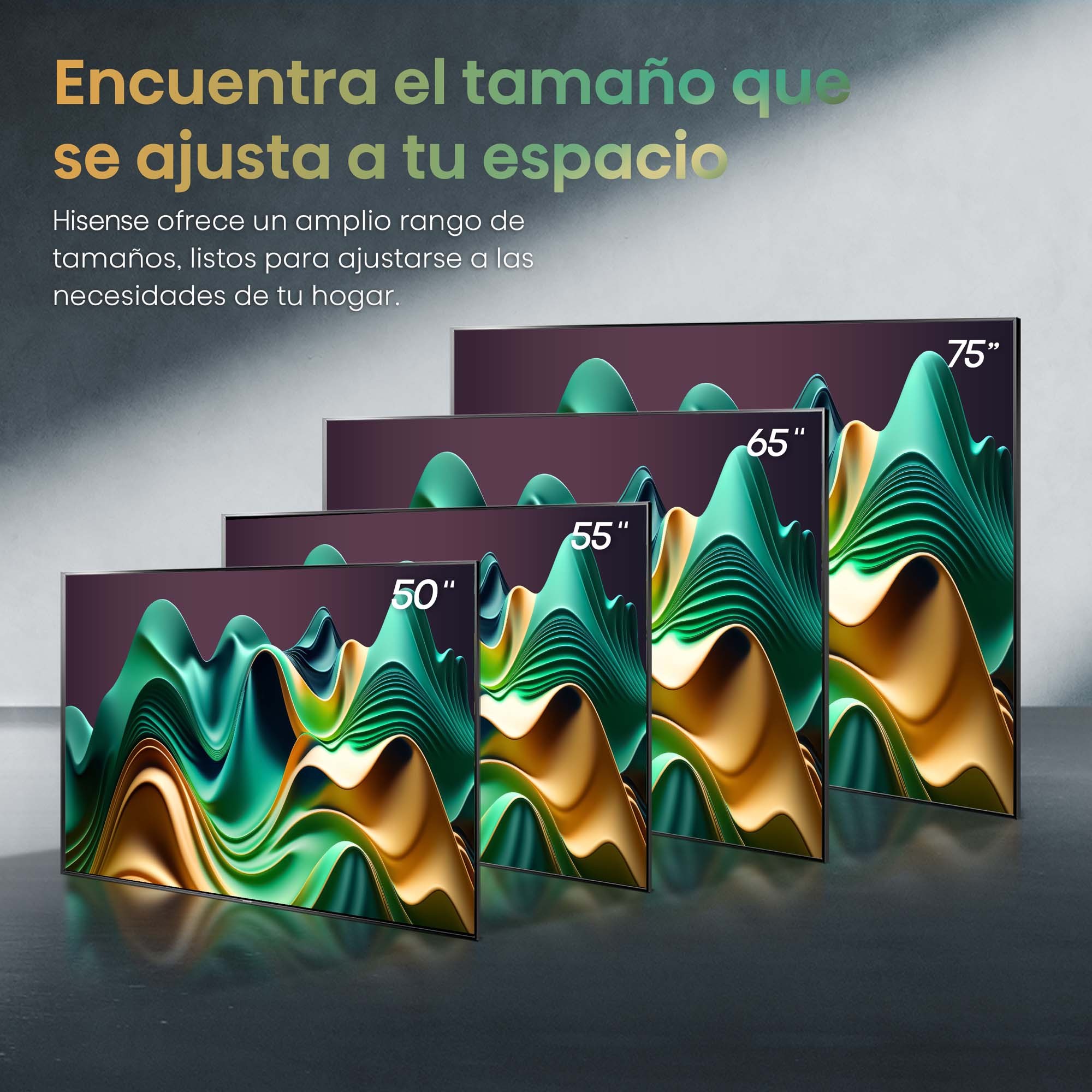 HISENSE LED 55' 55U6NQ MINI-LED ULED 4K SMART TV VIDAA - Imagen 3