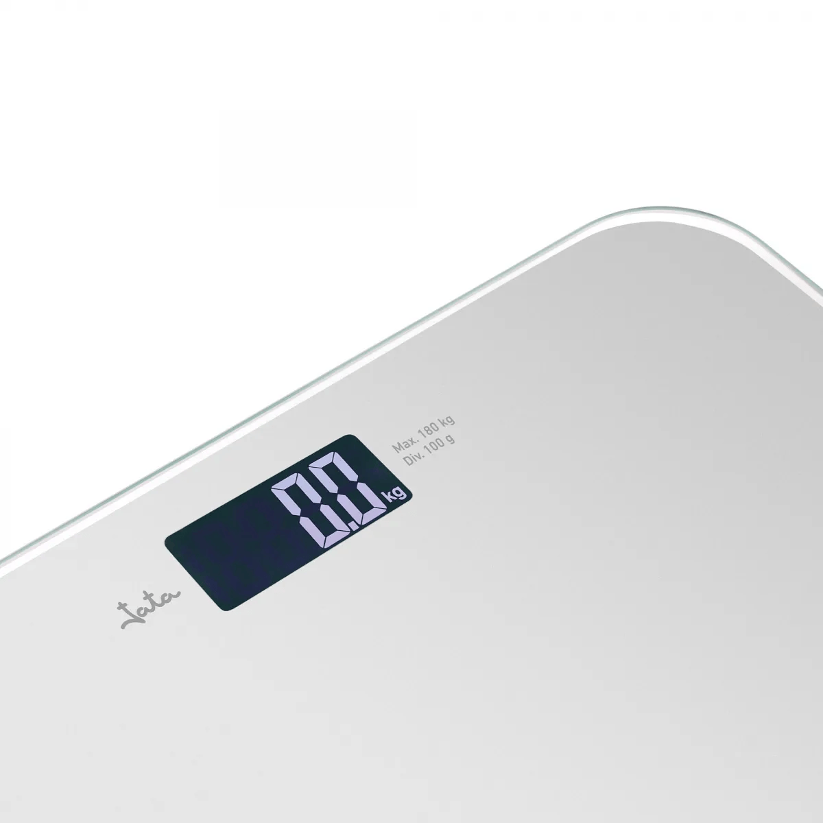 JATA BASCULA BAÑO HBAS-1292 BLANCA VIDRIO TEMPLADO - Imagen 3