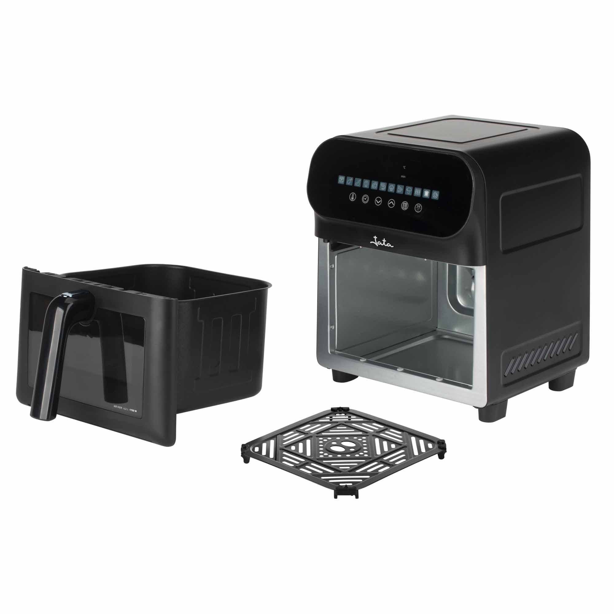 Jata Freidora de Aire JEFR1230 Negra 6,2L 1700W Digital Ventana - Imagen 3