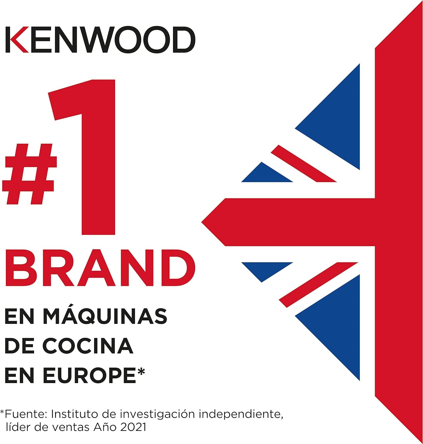 KENWOOD PICADORA CHP-61.100WH 500W 2 VEL. 0.5L - Imagen 3