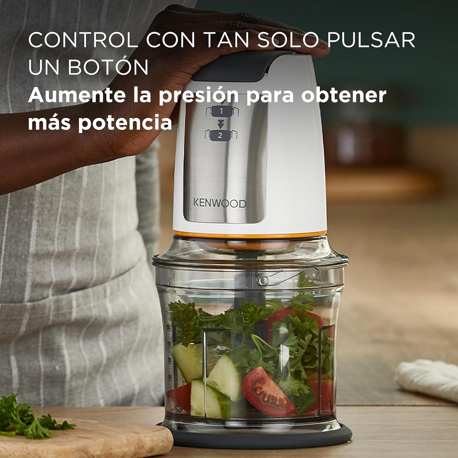 KENWOOD PICADORA CHP-61.100WH 500W 2 VEL. 0.5L - Imagen 8