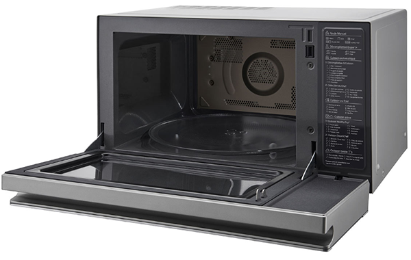 LG MJ3965ACS microondas Encimera Microondas con grill 39 L 1350 W Acero inoxidable - Imagen 2