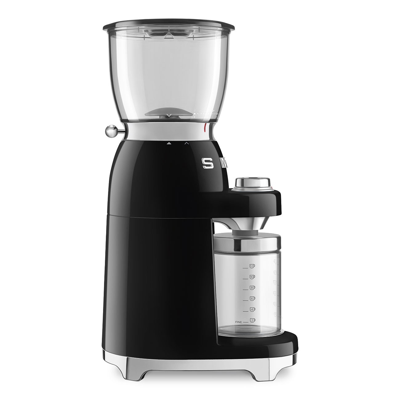 Smeg Molinillo de Café CGF11BLEU Multifunción Inox 350 g 150 W Negro Glossy - Imagen 3