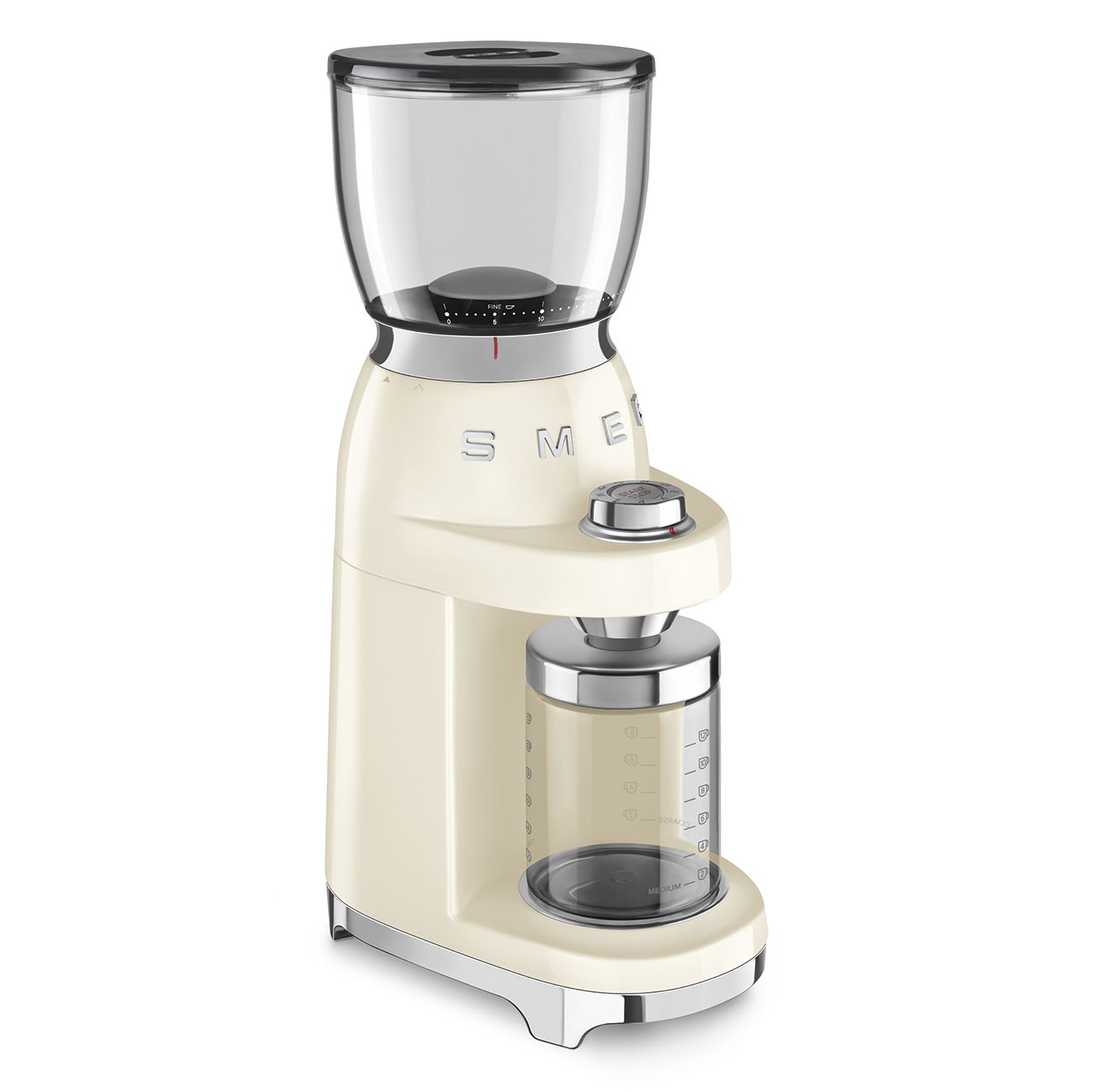Smeg Molinillo de Café CGF11CREU Crema - Imagen 4